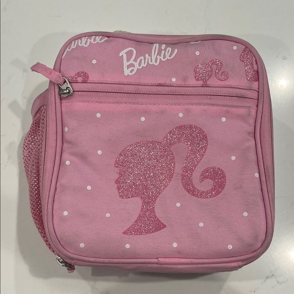 Pottery Barn Kids Pink Barbie Lunch Bag - Picture 1 of 3